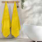 2-Pack Premium Turkish Cotton Braided Bath Towel Set, 27 x 54 inch