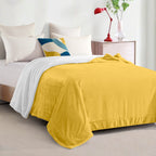 Reversible Sherpa Throw Blanket - Sherpa Back Throw Blanket