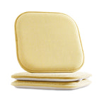 2-Pack Textured Chair Cushion Covers - Skid-Proof Rubber Backing