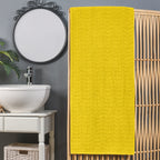 1-Piece Premium Turkish Cotton Braided Oversized Bath Sheet Towel 40 x 80 Inch