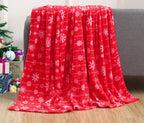 50" x 60" Holiday Velvet Plush Blanket Throw - 50 x 60 inches