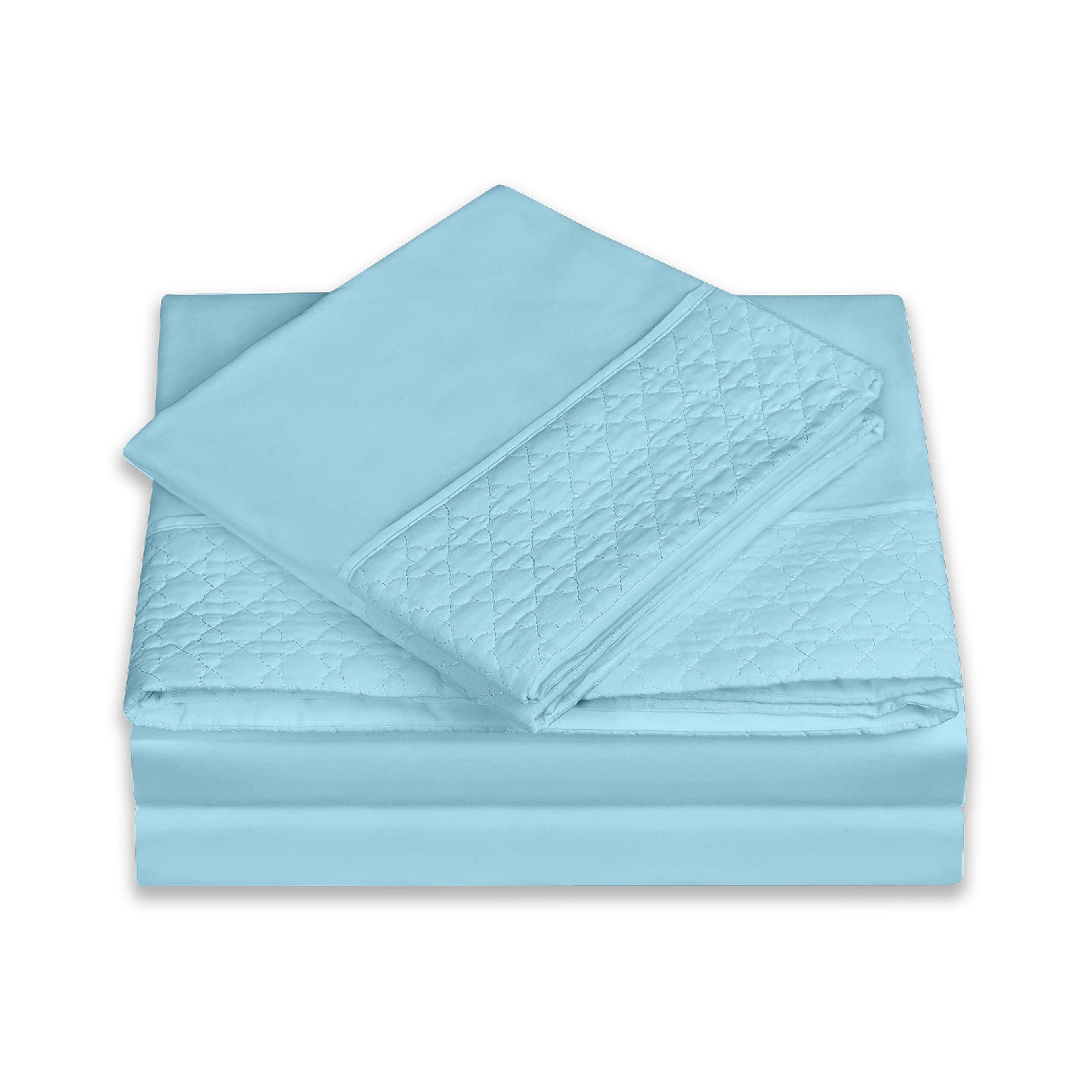 Quilted 4-Piece Sheet Set, Premium Hotel Quality