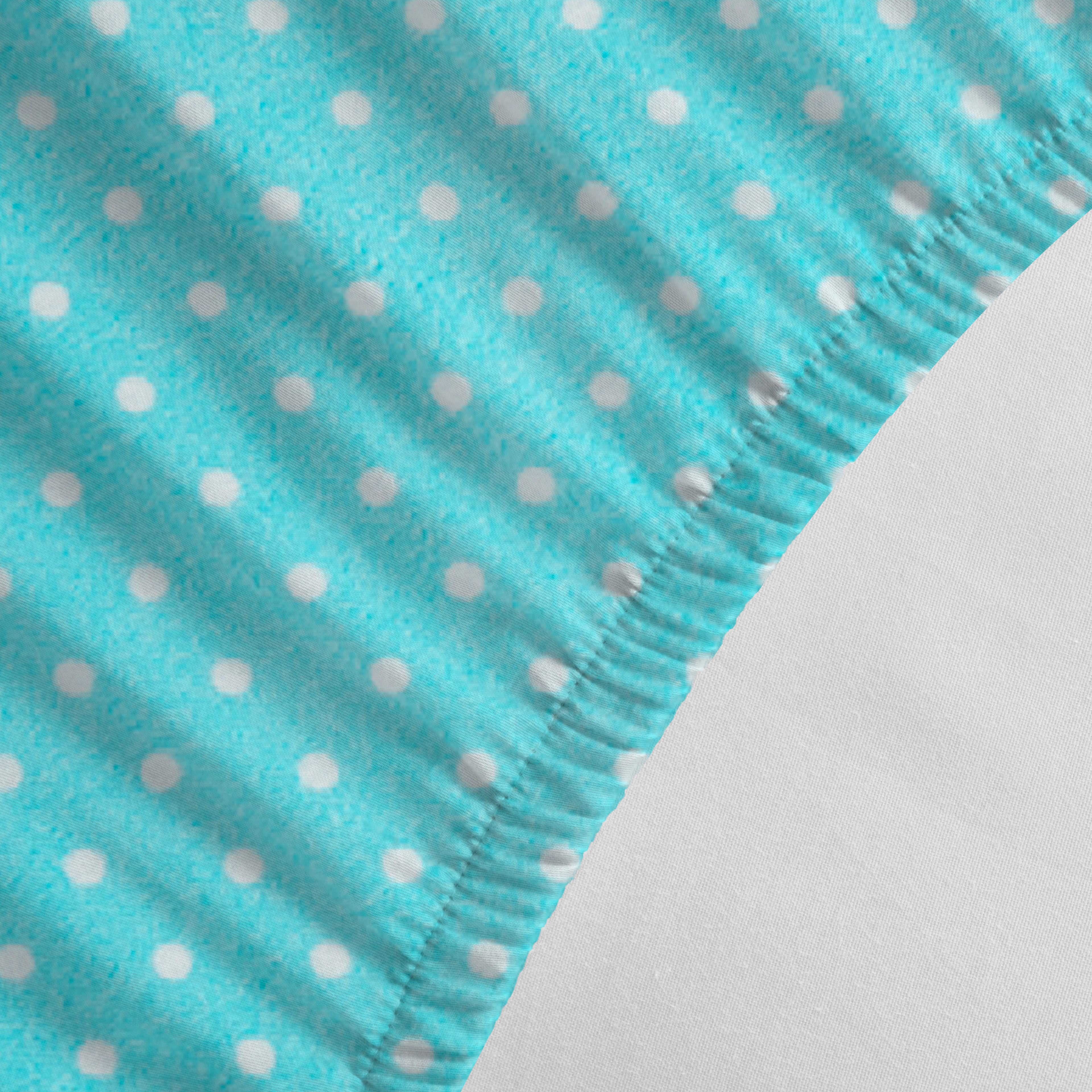 6-Piece Polka Dot Printed Sheet Set - Soft as a Hotel Premium Quality