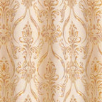 Set of 2 Penelope Jacquard Look Curtain Panels - 54" W x 84" L
