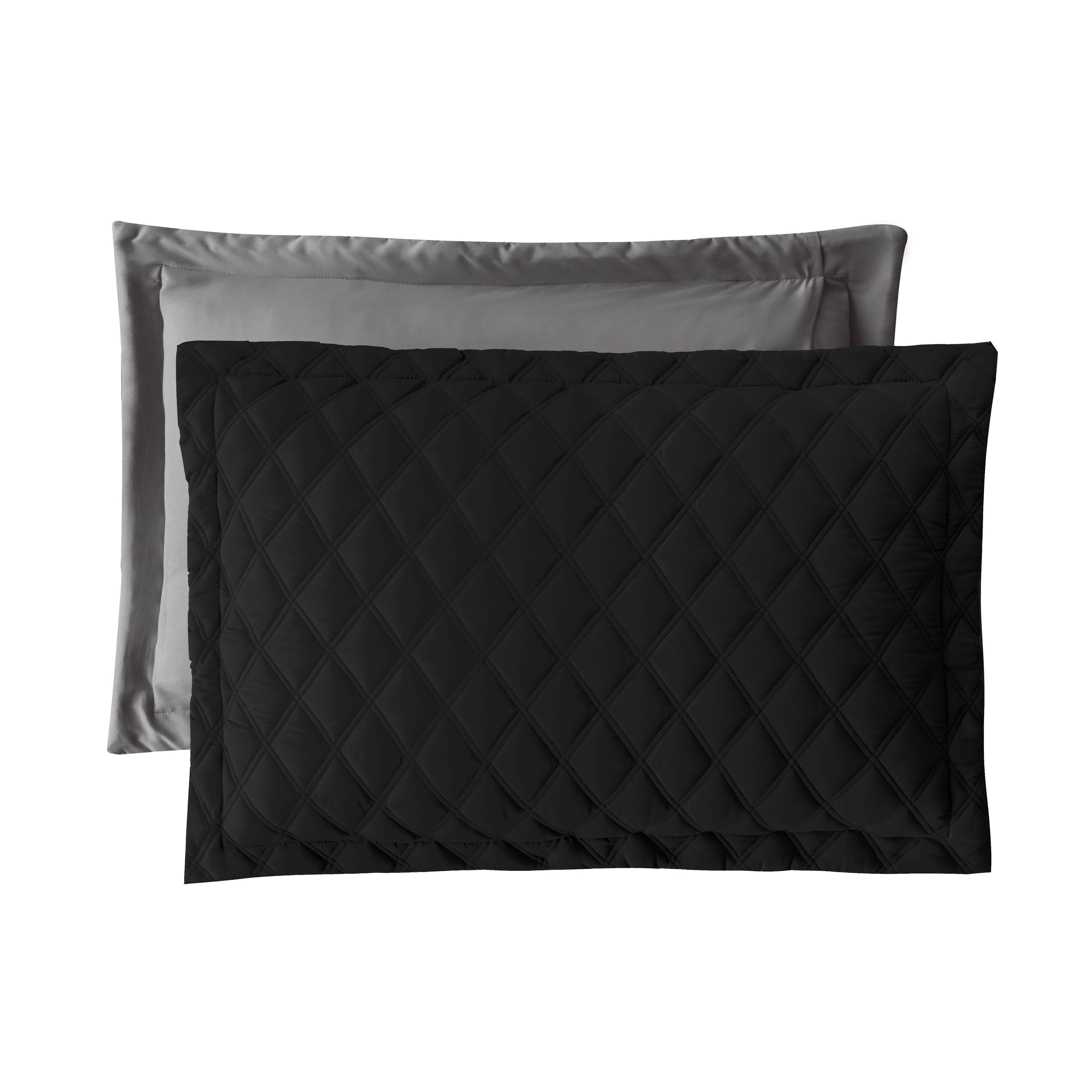 3-Piece Diamond Quilted Reversible Bedspread Coverlet Set