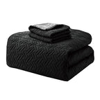 3-Piece Majestic Quilted Reversible Bedspread Coverlet Set
