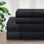 Quilted 4-Piece Sheet Set, Premium Hotel Quality