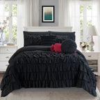 10-Piece Cinderella Comforter Set, Includes 4-Piece Sheet Set with Double Sided Storage Pockets