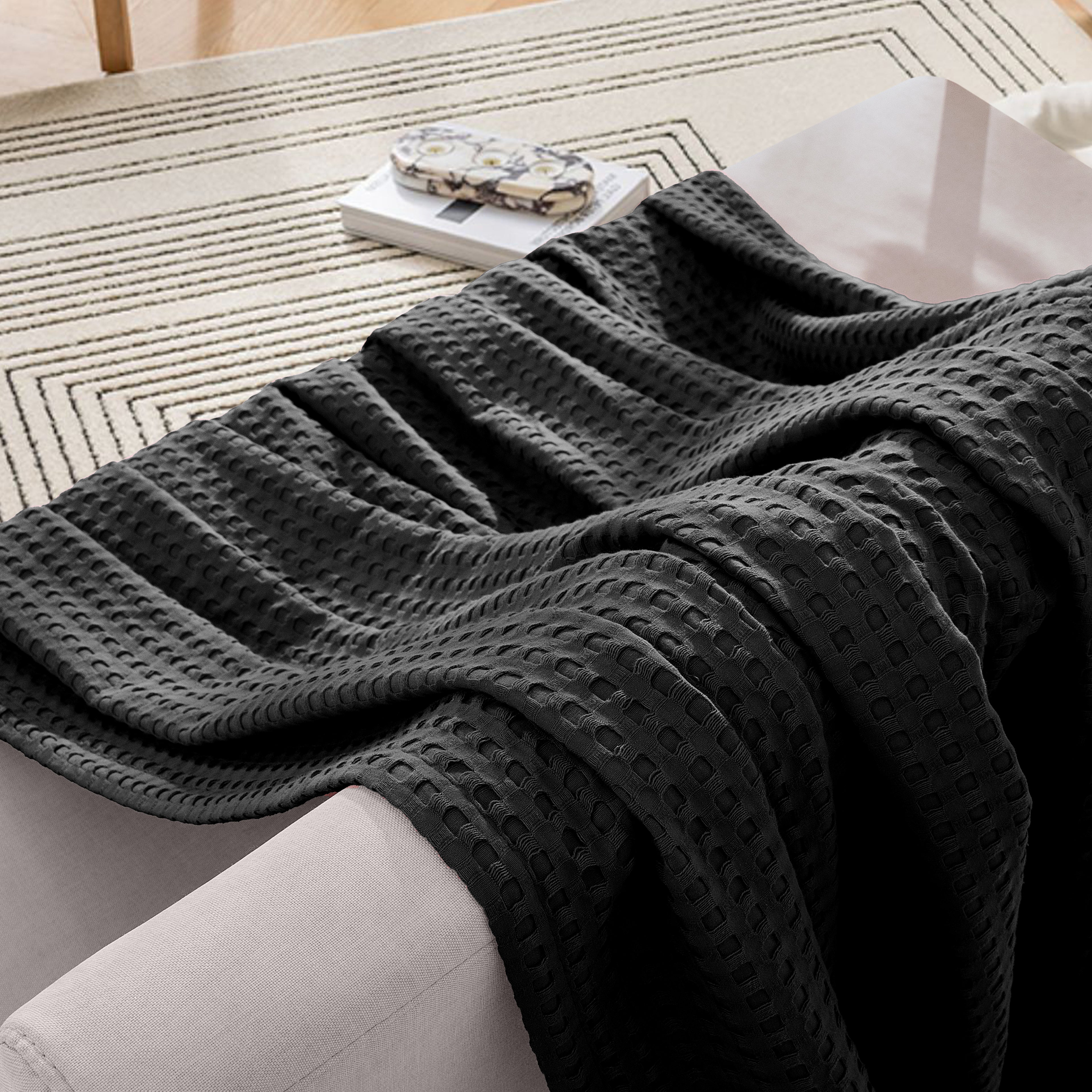 Cotton Waffle Blanket