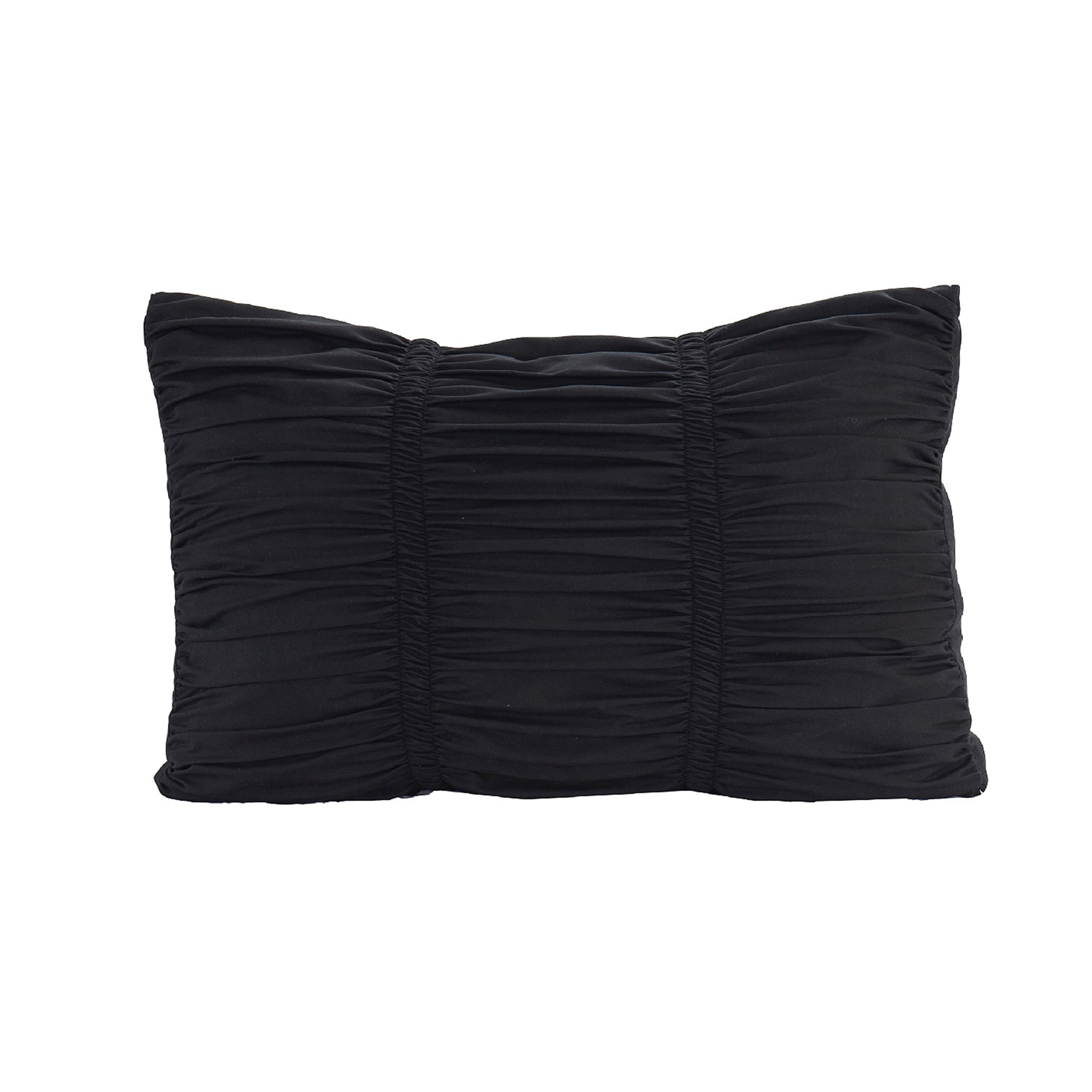 10-Piece Pleated Comforter Set - Includes 4-Piece Sheet Set with Double Sided Storage Pockets