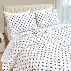 4-Piece Holiday Cotton Flannel Sheet Set - 100% Turkish Cotton