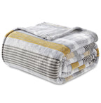 Printed Bed or Oversized Couch Blanket - Lightweight for All Season Warmth