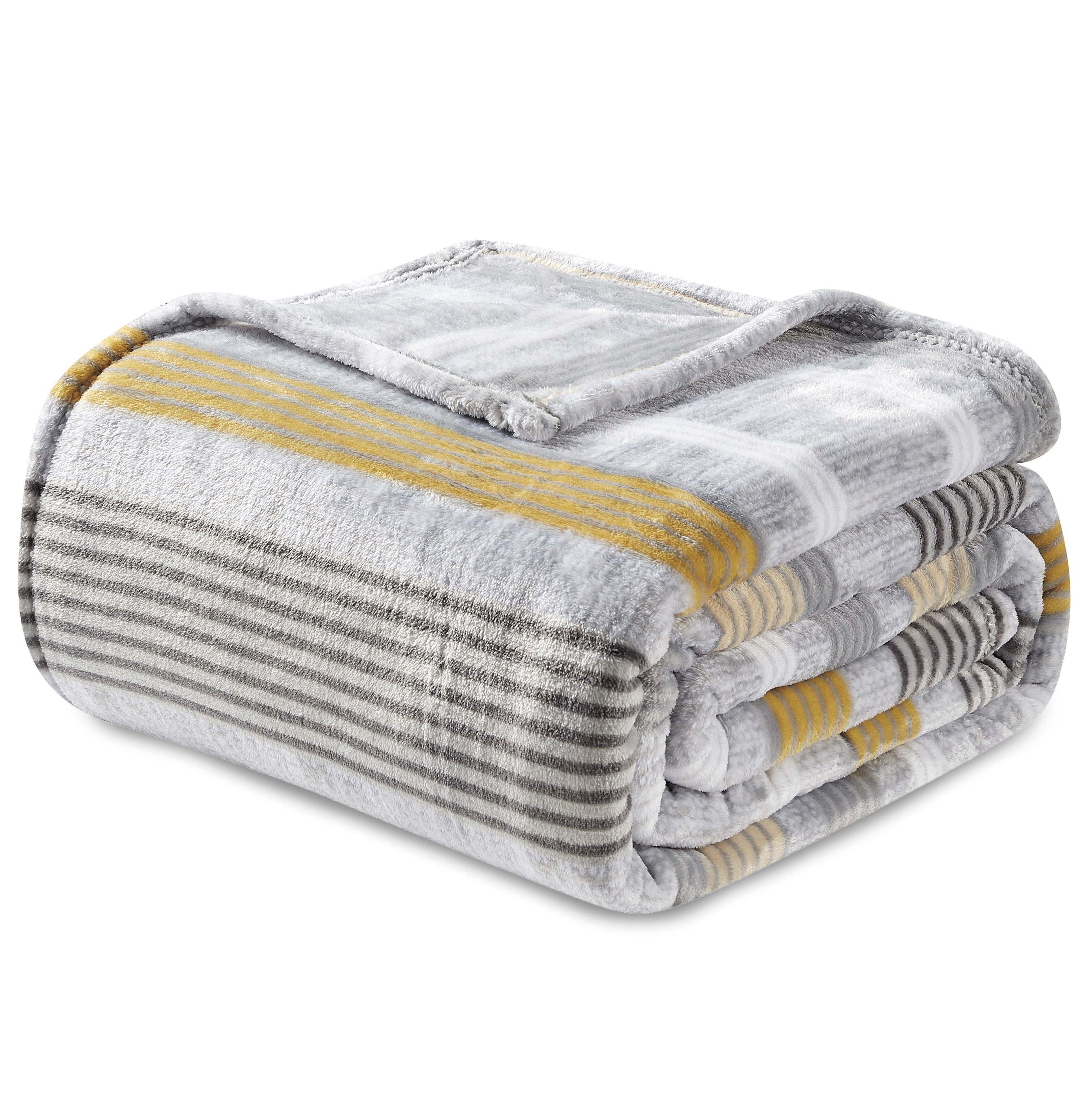Printed Bed or Oversized Couch Blanket - Lightweight for All Season Warmth