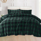 4-Piece Velvet Plush Flannel Sheet Set