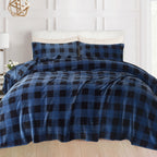 4-Piece Velvet Plush Flannel Sheet Set