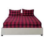 4-Piece Velvet Plush Flannel Sheet Set