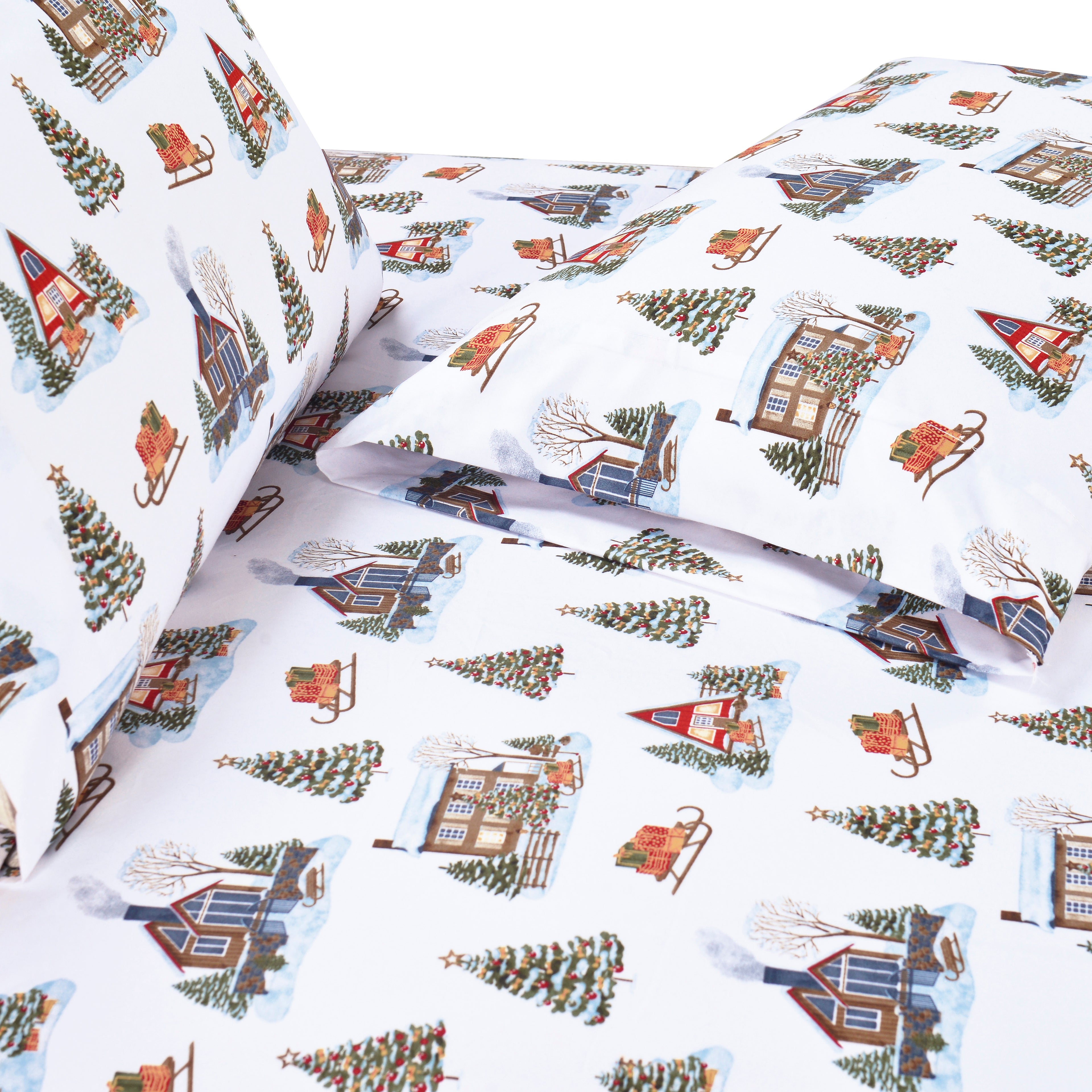 6-Piece Christmas & Holiday Sheet Set - Soft as a Hotel Premium Quality