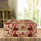 Set of 2 Penelope Jacquard Look Curtain Panels - 54" W x 84" L