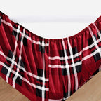 6-Piece Plaid Pattern Bed Sheet Set - Soft as a Hotel Premium Quality