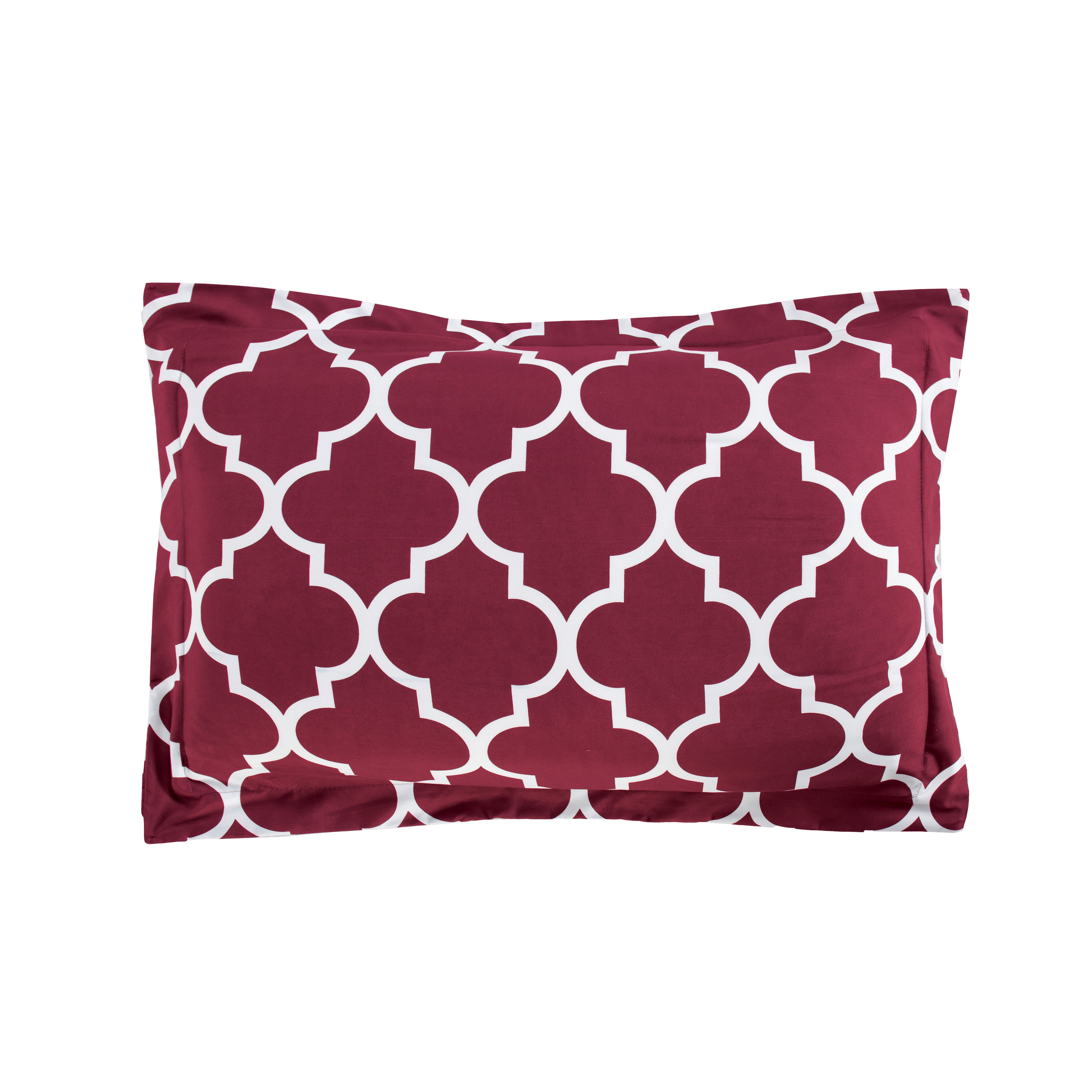 3-Piece Moroccan Trellis Reversible Comforter Set