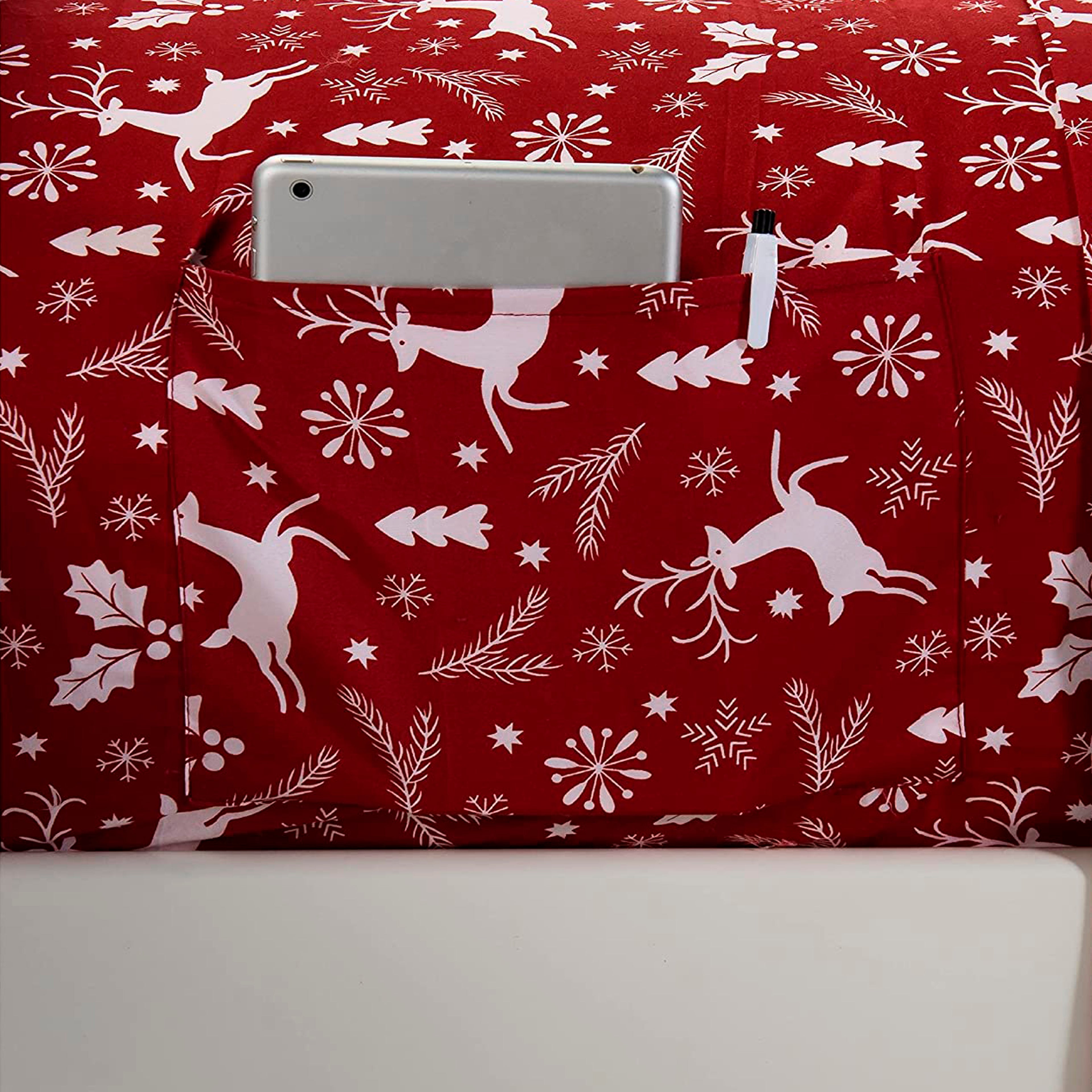 6-Piece Christmas & Holiday Sheet Set - Soft as a Hotel Premium Quality