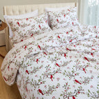 4-Piece Holiday Cotton Flannel Sheet Set - 100% Turkish Cotton