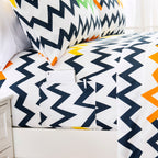 6-Piece Chevron Pattern - Soft as a Hotel Premium Quality Sheet Set
