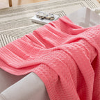 Cotton Waffle Blanket