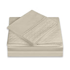 Quilted 4-Piece Sheet Set, Premium Hotel Quality