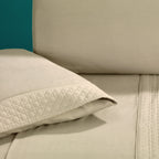Quilted 4-Piece Sheet Set, Premium Hotel Quality