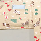 6-Piece Christmas & Holiday Sheet Set - Soft as a Hotel Premium Quality