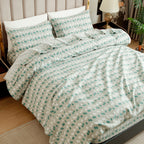 4-Piece Holiday Cotton Flannel Sheet Set - 100% Turkish Cotton