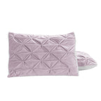 3-Piece Pinch Pleated Micro-Suede Reversible Sherpa - Comforter Set