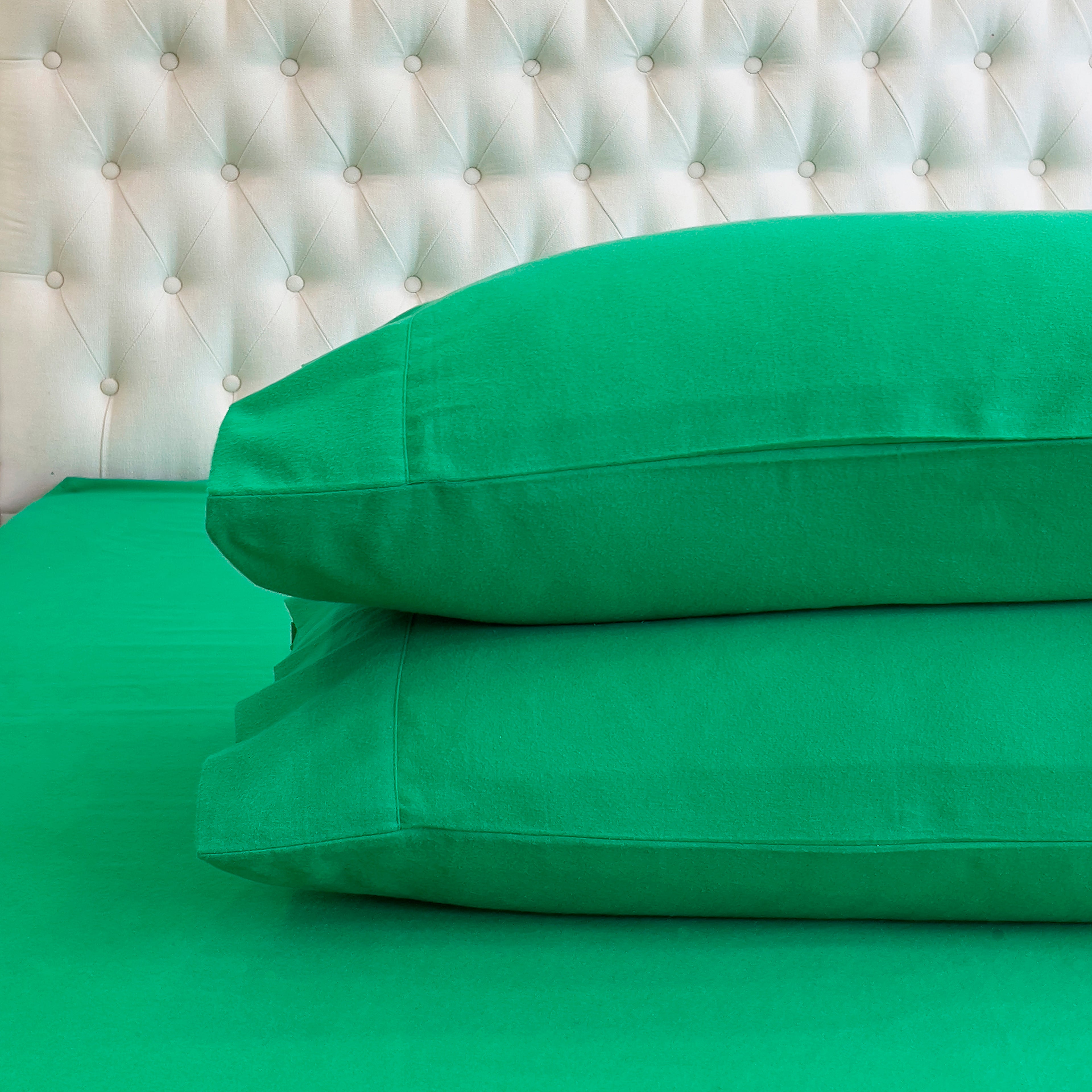 4-Piece Cotton Flannel Sheet Set - 100% Turkish Cotton