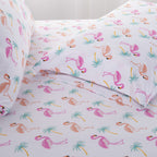 6-Piece Tropical Pattern Bed Sheet Set - Soft as a Hotel Premium Quality