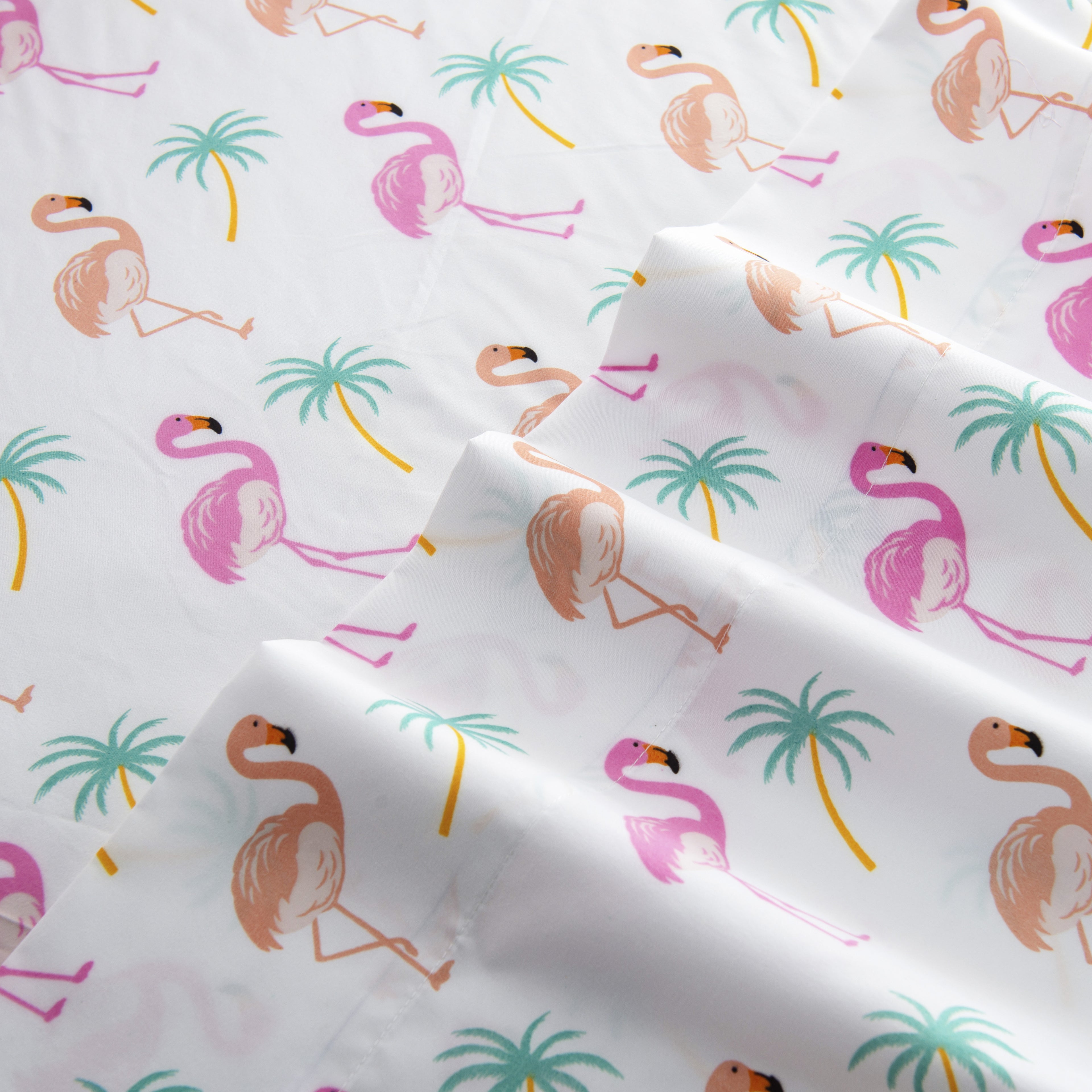 6-Piece Tropical Pattern Bed Sheet Set - Soft as a Hotel Premium Quality