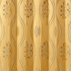 Set of 2 Aurora Curtain Panels- Attached Valance - Rod Pocket- 54" W x 84" L