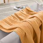 Cotton Waffle Blanket