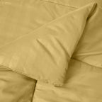 8-Piece Dobby Stripe Comforter Set - Includes 4-Piece Sheet Set with Double Sided Storage Pockets
