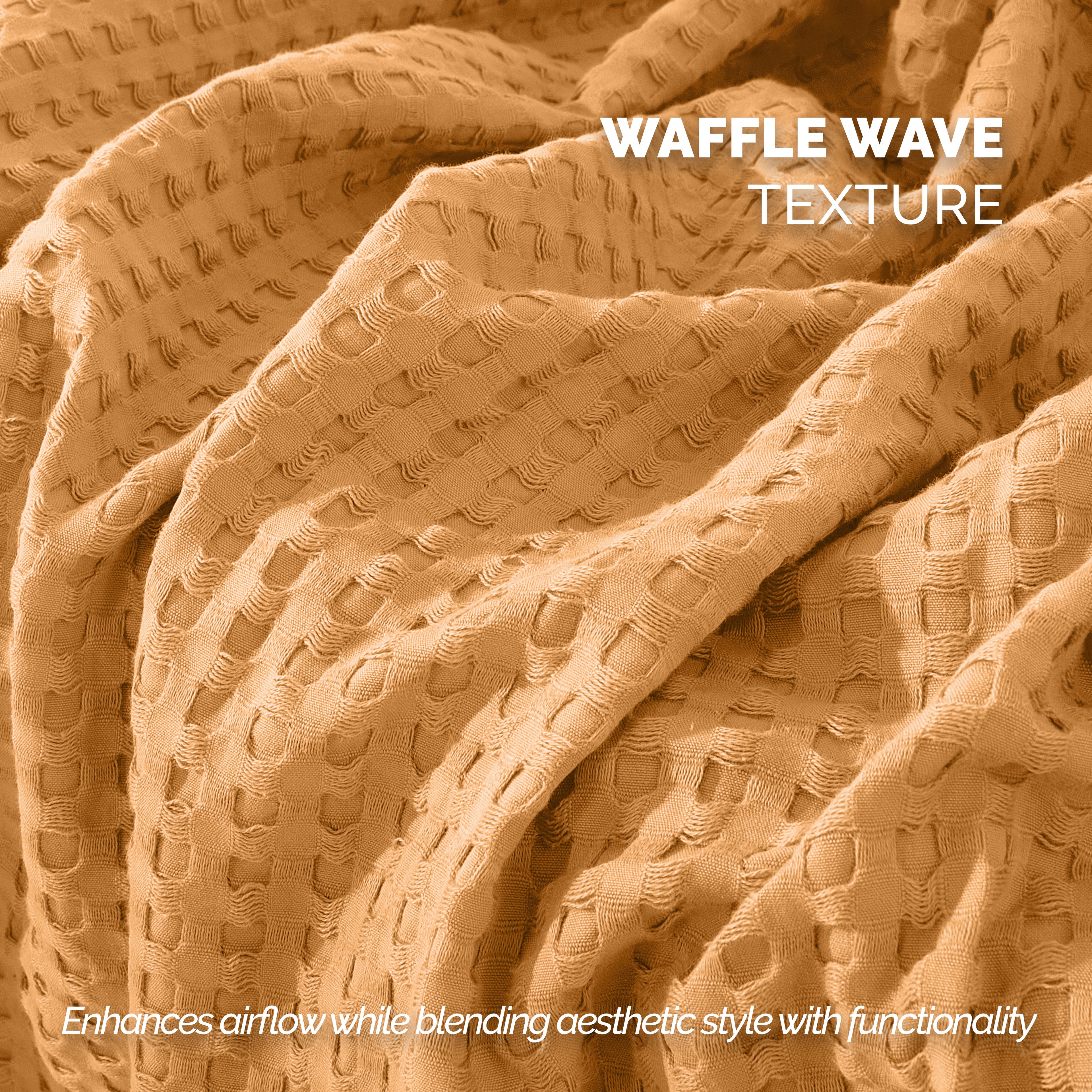 Cotton Waffle Blanket
