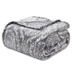 Printed Bed or Oversized Couch Blanket - Lightweight for All Season Warmth