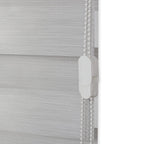 Corded Zebra Blinds, Dual Layer Window Treatments Sheer Light Control