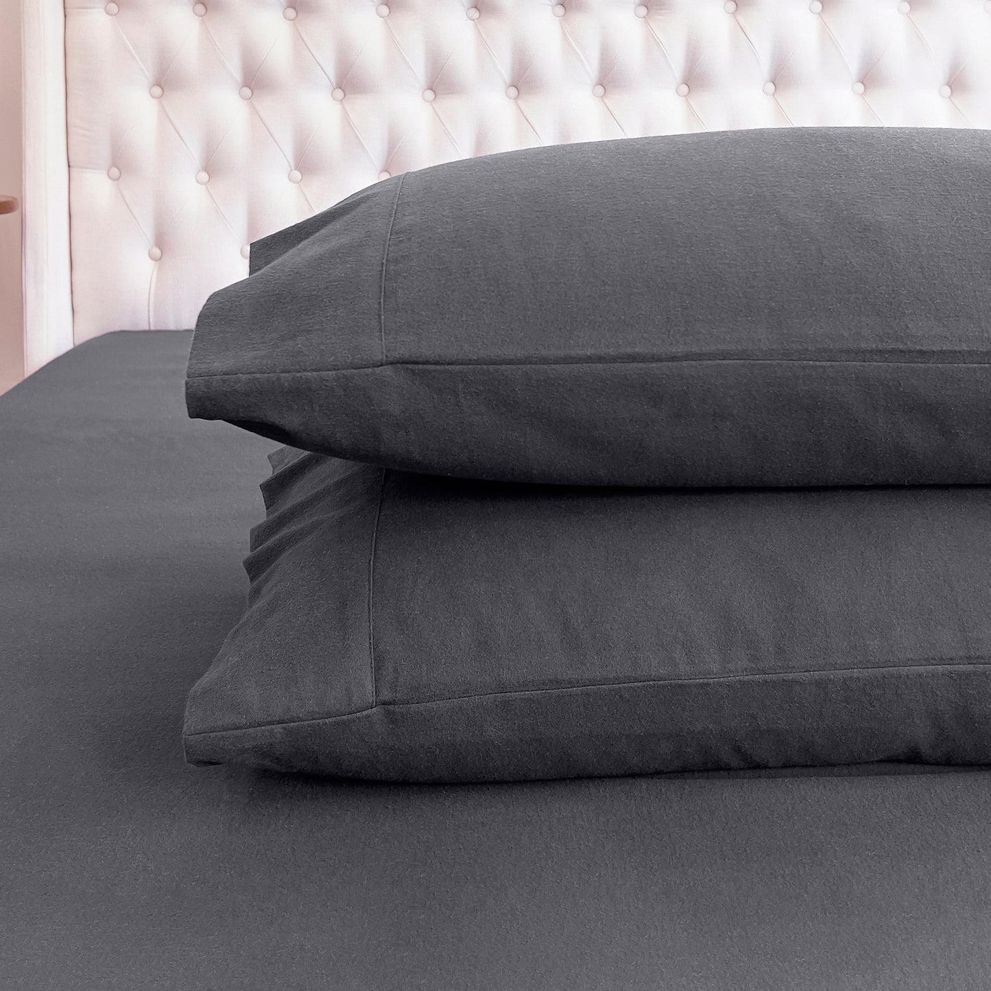 Elegant Comfort 4-Piece Cotton Flannel Sheet Set - 100% Turkish Cotton