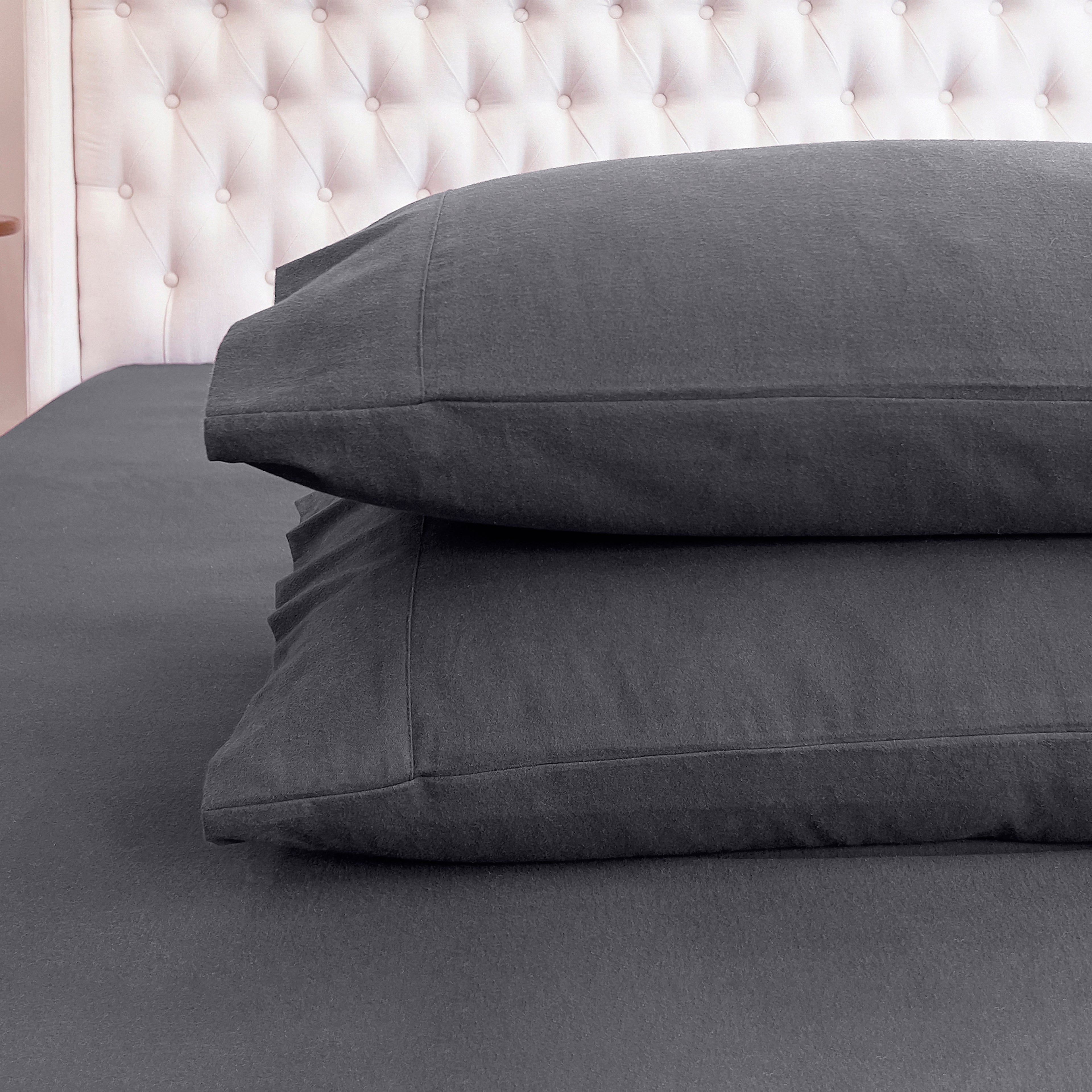 4-Piece Cotton Flannel Sheet Set - 100% Turkish Cotton