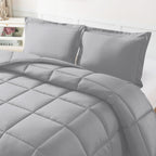 3 Piece Cotton Comforter - Down Alternative Hotel Premium Quality