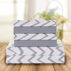 6-Piece Chevron Pattern - Soft as a Hotel Premium Quality Sheet Set