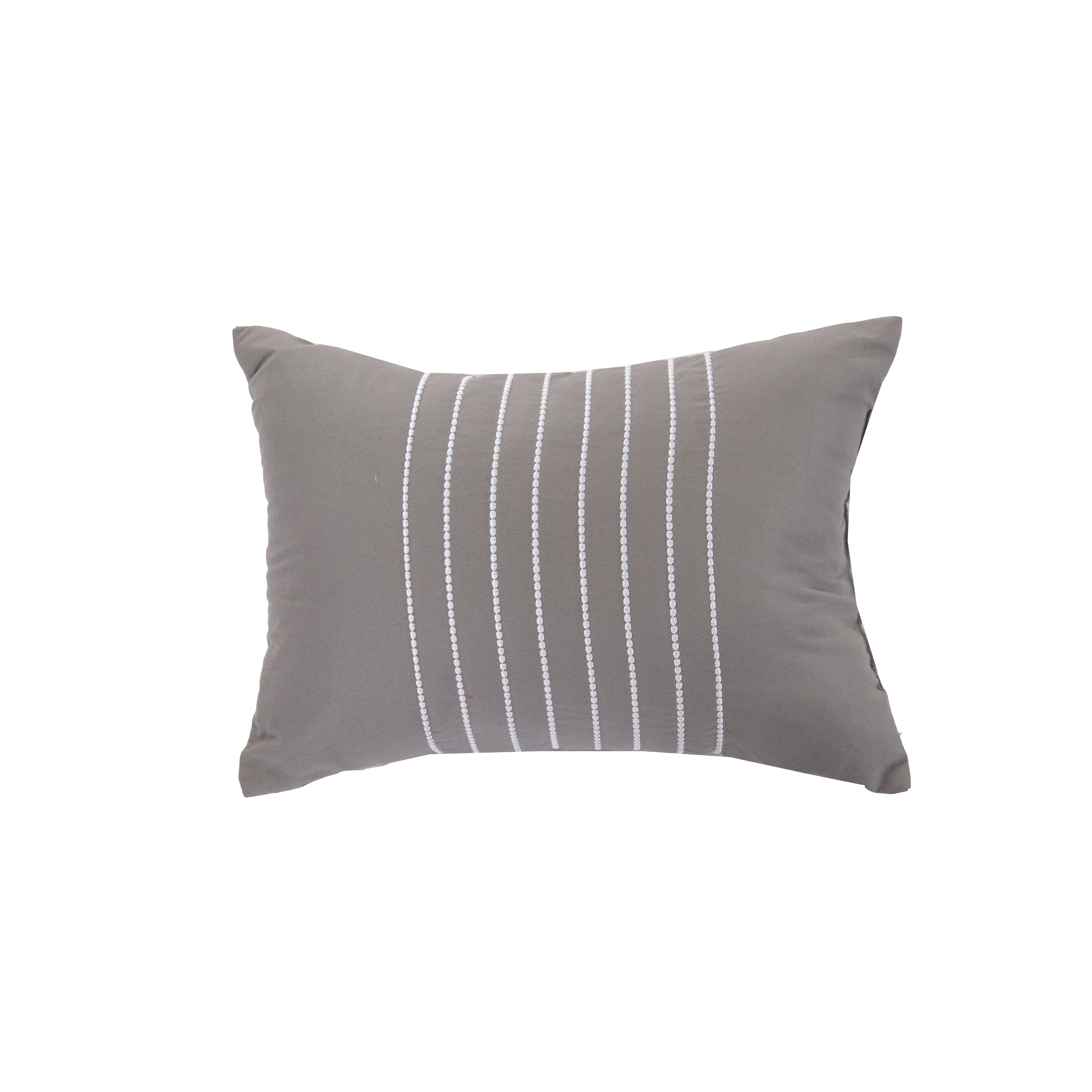 10-Piece Pleated Comforter Set - Includes 4-Piece Sheet Set with Double Sided Storage Pockets