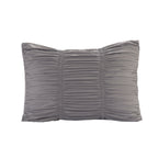10-Piece Pleated Comforter Set - Includes 4-Piece Sheet Set with Double Sided Storage Pockets