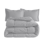 3 Piece Cotton Comforter - Down Alternative Hotel Premium Quality