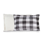 3-Piece Buffalo Micro-Suede Reversible Sherpa - Lodge-Plaid Pattern Comforter Set